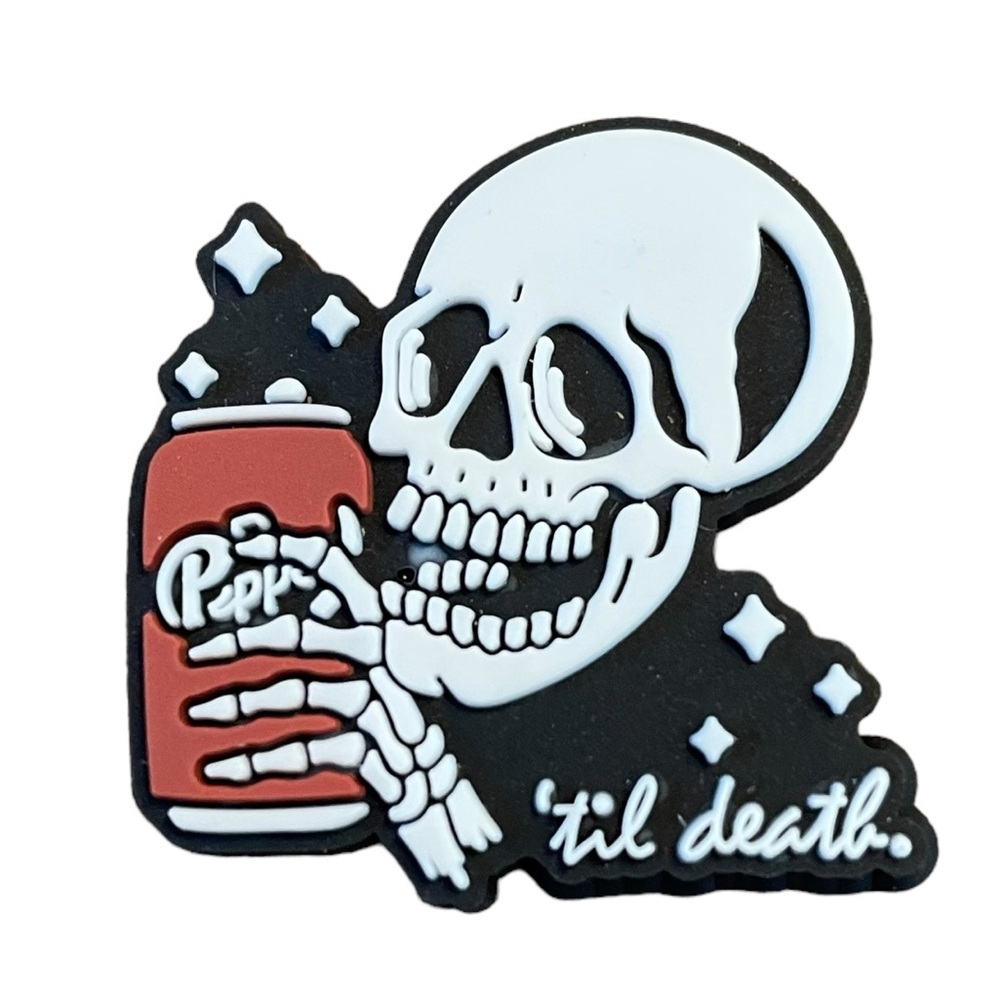 Dr. Pepper ‘Til Death Croc Charm